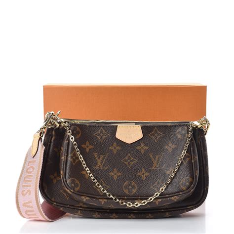 louis vuitton monogram multi pochette accessories rose clair|louis multi pochette handbags.